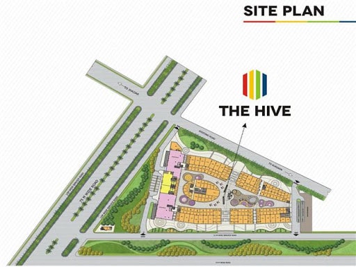 Satya The Hive Siteplan 